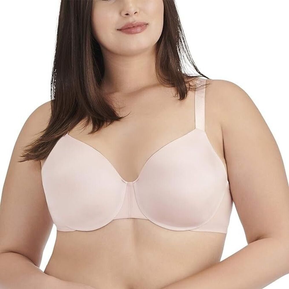 NEW Vanity Fair Women's Nearly Invisible Full Figure Underwire Bra 44D